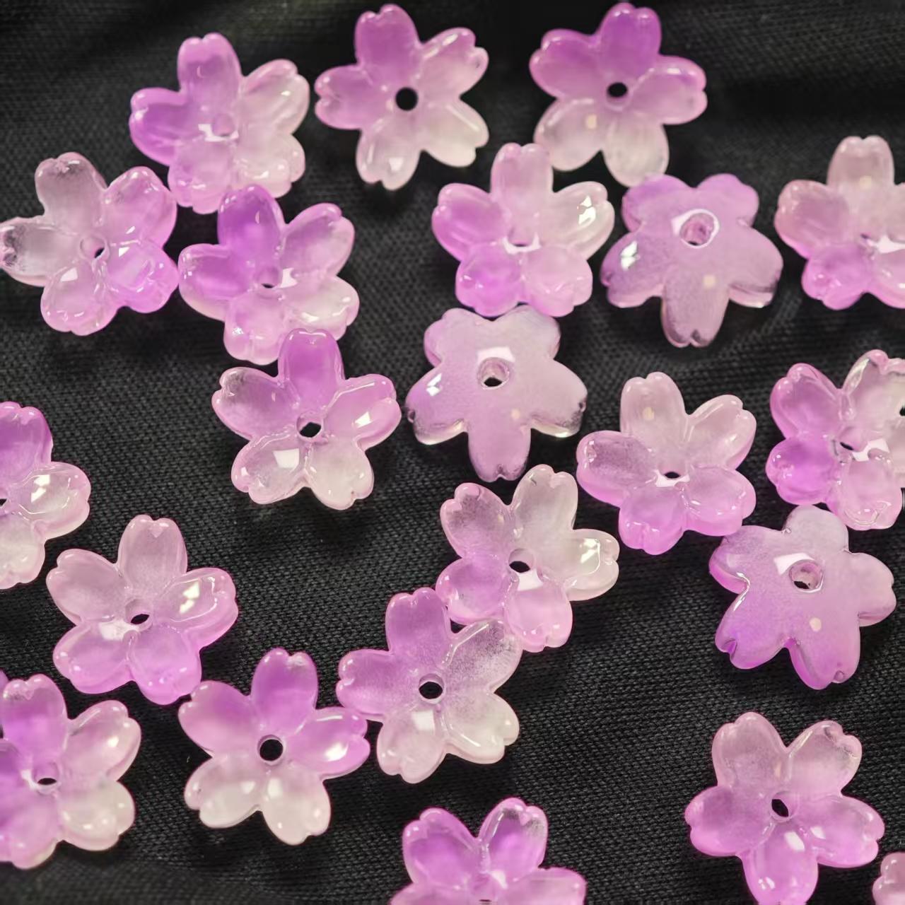 H037【30PCS】 10.5mm beads