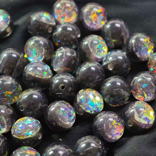 K003【20pcs】12mm resin bead
