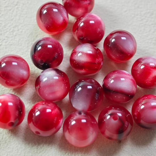 K022【20pcs】12mm resin bead