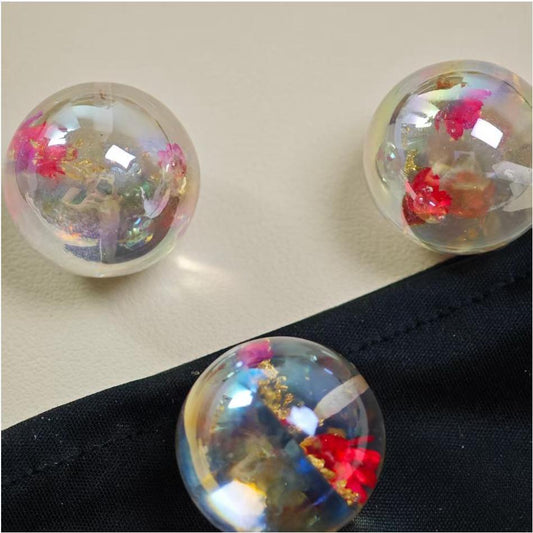 L008【1pcs】24.5mm resin bead