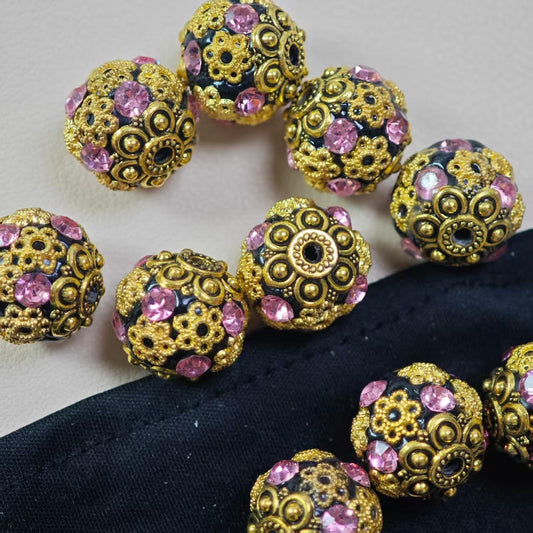 M003【2pcs】 Alloy beads