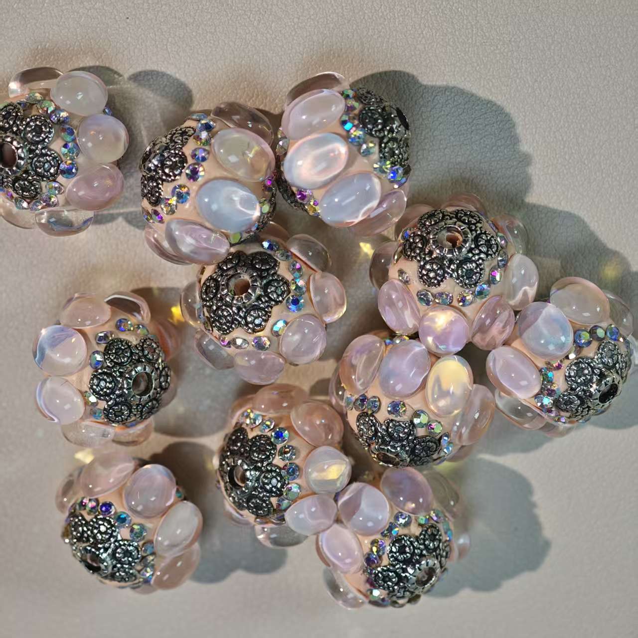 M009【2pcs】 Alloy beads