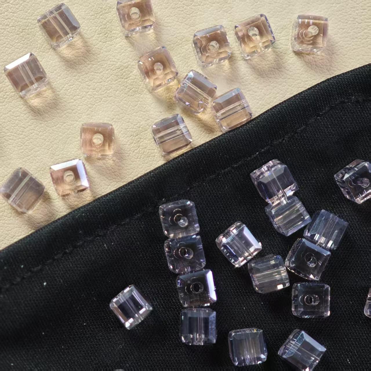 B017【30pcs】 8mm  glass beads