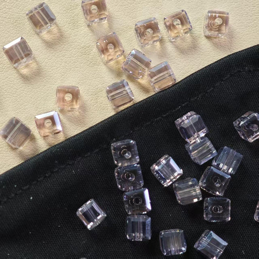 B017【30pcs】 8mm  glass beads