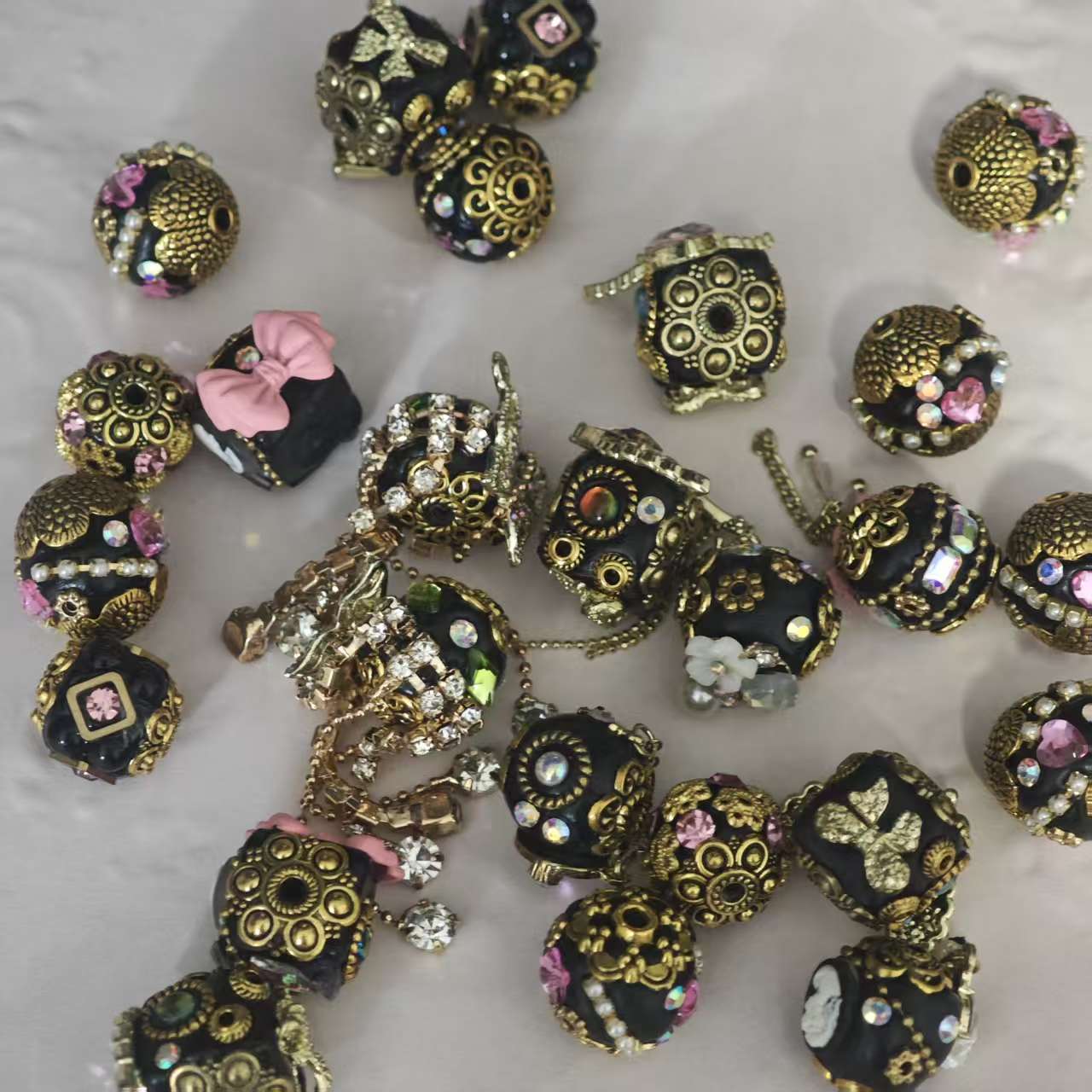 Z053【10pcs】Alloy Beads