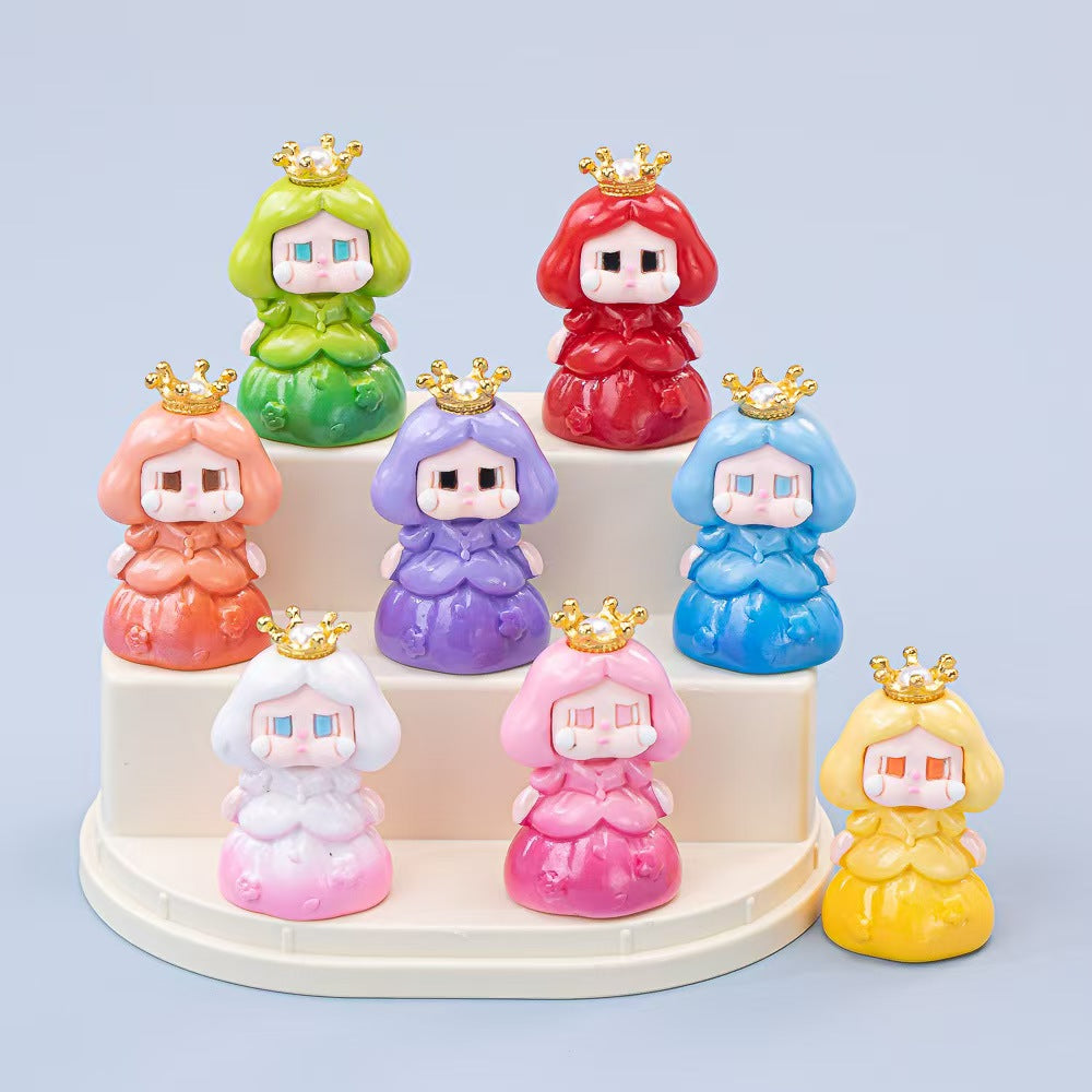 AJ511【8pcs】 Crying Girl Craft Supplies