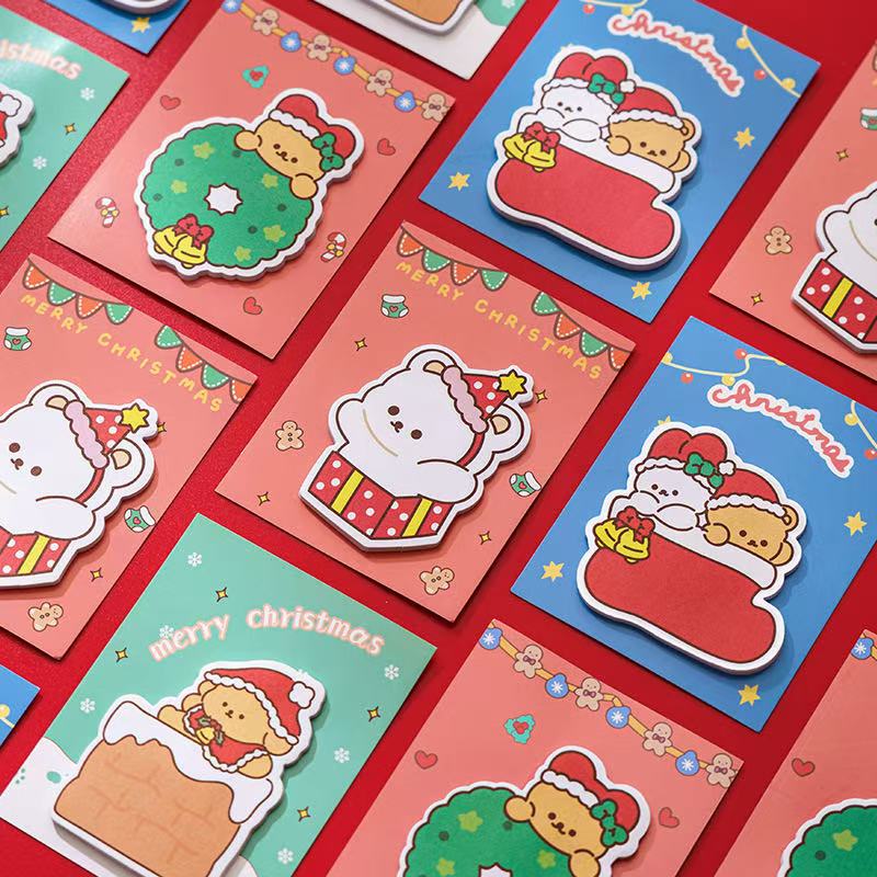 J282【ready stock】Christmas animal Note Paper