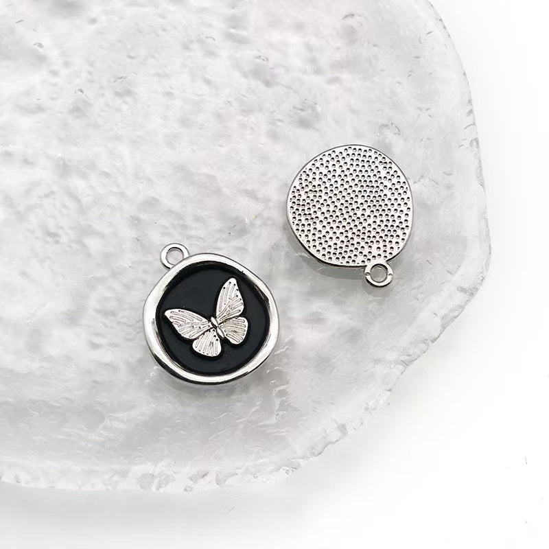 J167【Ready stock】Metal bead charm