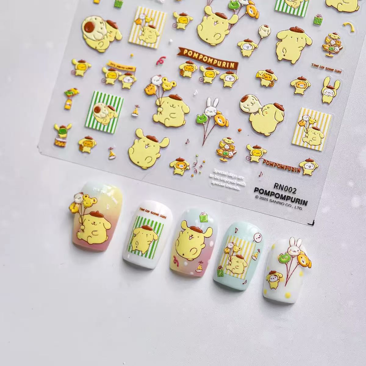 Yv110【presale】san 3D Nail Stickers