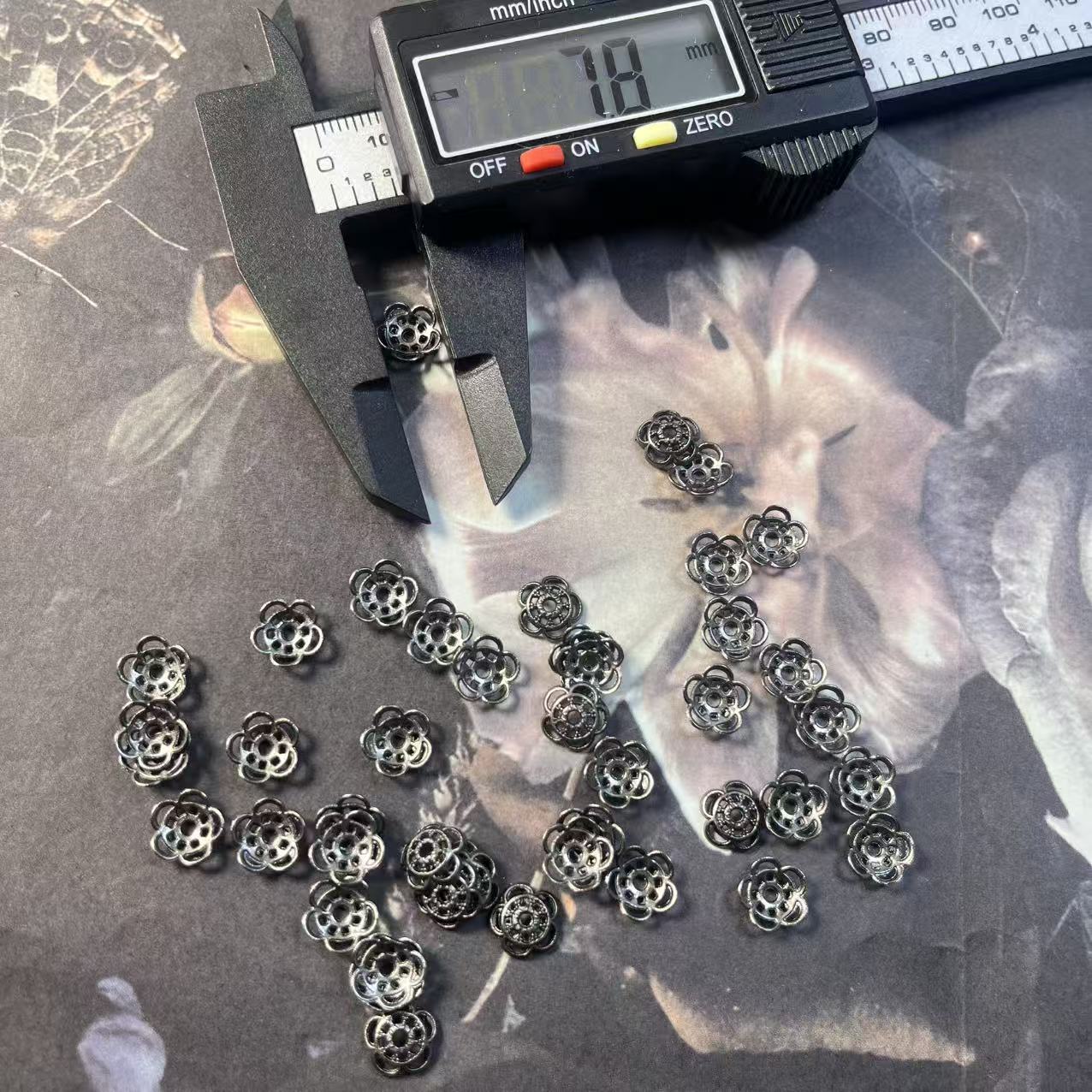 Z060【100pcs】7.8mm Bead Spacers