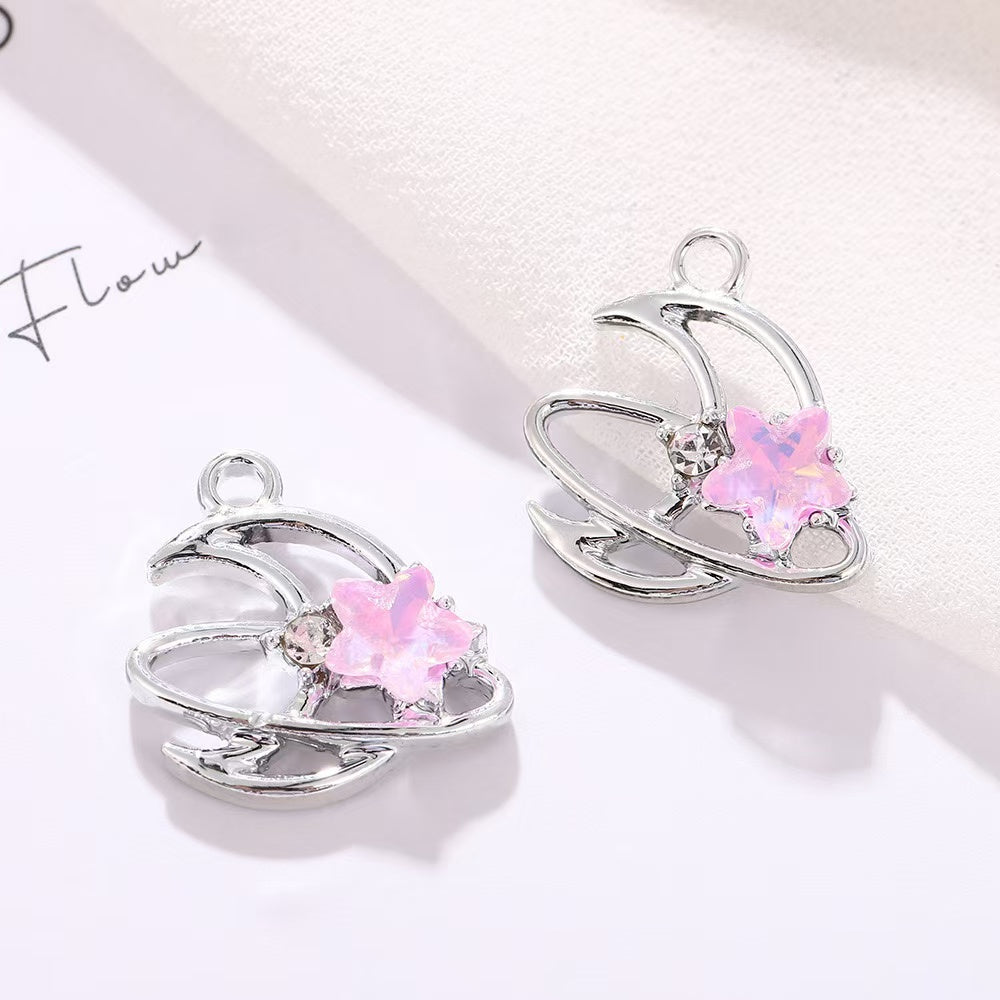 J162【Ready stock】Metal bead charm