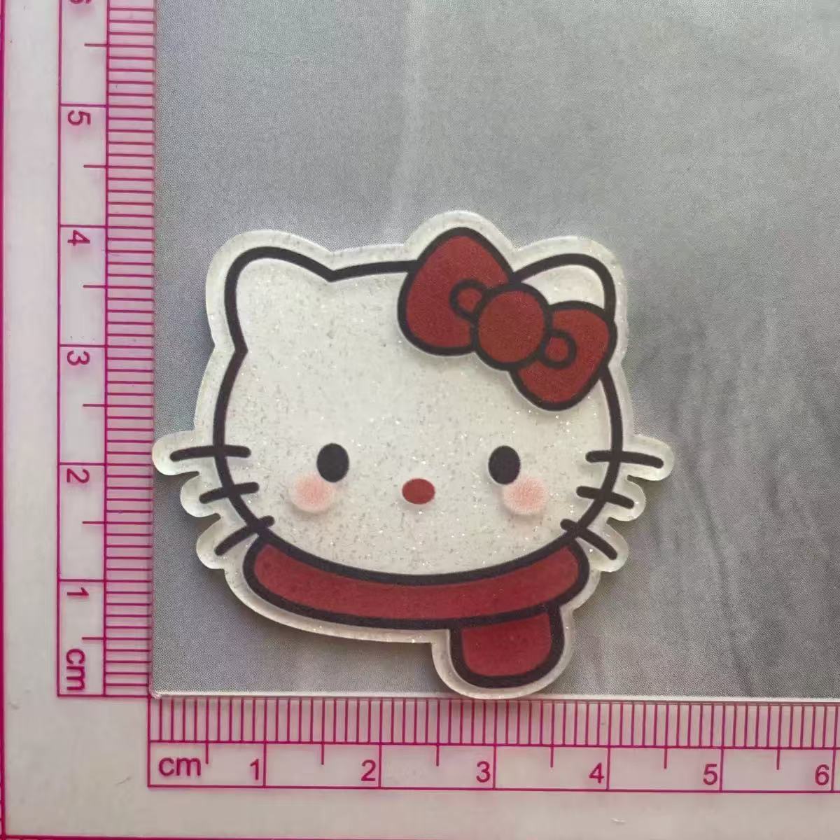 AJ406 【10pcs】 Sanrio Christmas Large Acrylic Sheets - 5 Holiday Designs × 2 Colors