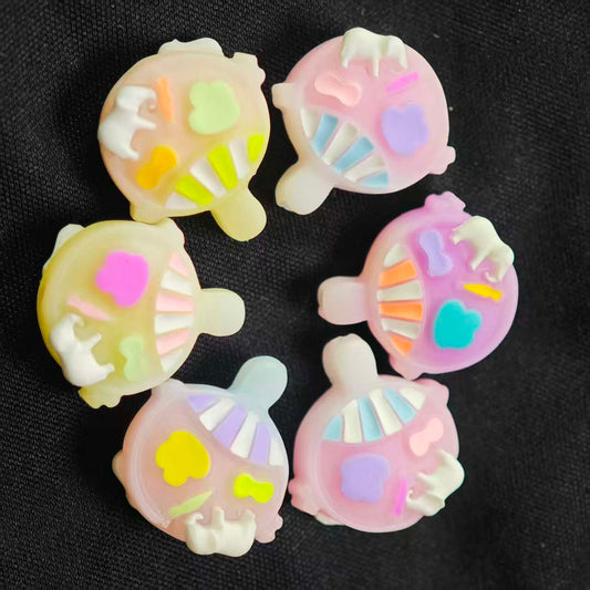 J003【2pcs】Korean glue bead